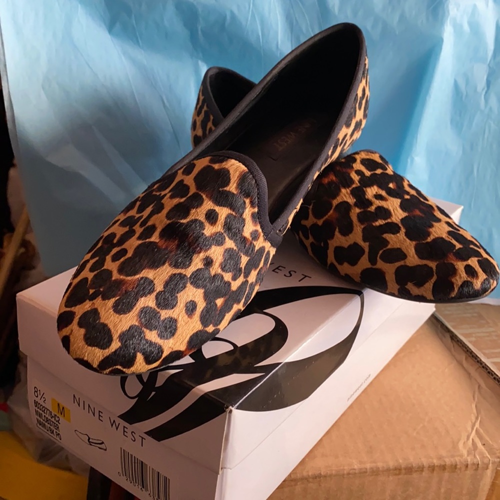Calf hair flats….Pre loved….